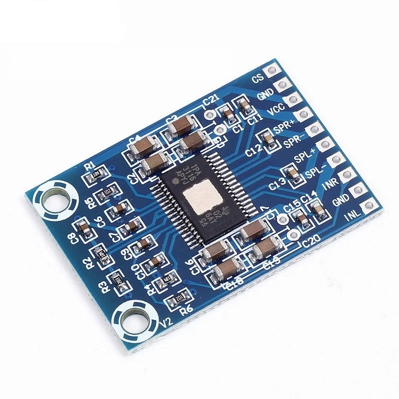 

2*50W Tpa3116d2 2 Channel Mini Digital Stereo Amplifier Class D Tpa3116 Micro Power Amplifier Ultra-thin Small Stereo Amp