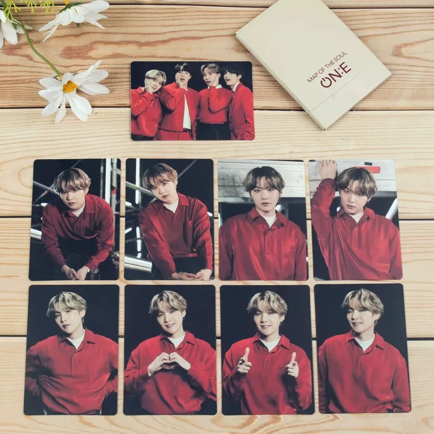 8 шт./компл. Bangtan для мальчиков новый альбом карта души ON:E ломо карты фотокарточек