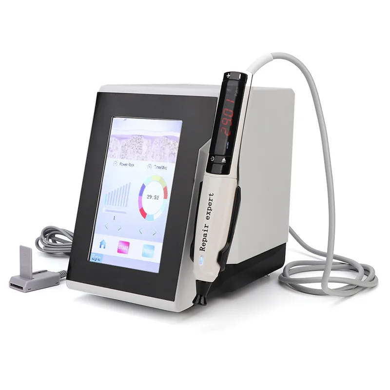 RF массажер для лица электрический против морщин и глаз рельефный микро токовый