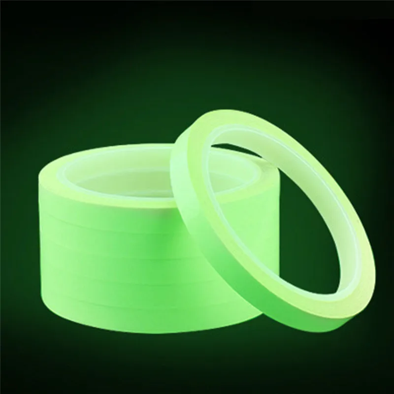 Bicycle Reflective Tape Sticker 8 Meters Cycling DIY Luminous Warning Stickers for Driving at Night Outdoor Safety Accessories