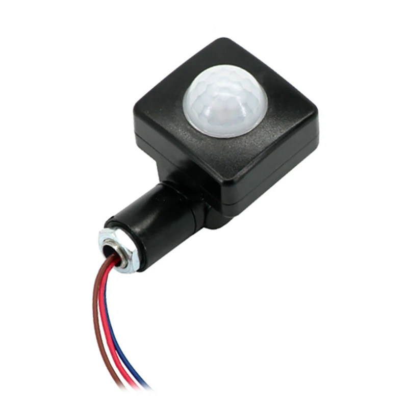 Sensor de movimiento ajustable, 85-265V, IP65, PIR, luz de inundación LED ultrafina, resistente al agua, Detector de movimiento al aire libre - Imagen 2