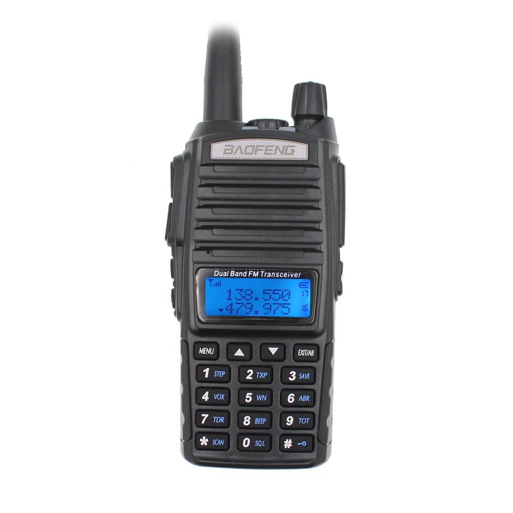 Рация BAOFENG 8 Вт Любительский радиоприемник VHF UHF 136 174 и 400 520 МГц ручной fm передатчик