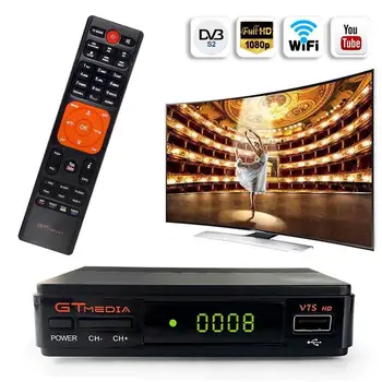 

Satellite TV Receiver Gtmedia V7S HD Full 1080P Receptor Support Europe Cline for Spain DVB-S2 Satellite Decoder Freesat V7 HD