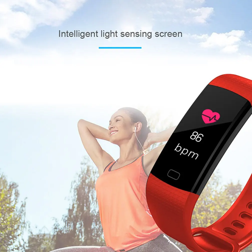 Смарт-браслет Y5, Bluetooth, цветной экран, пульсометр, измеритель артериального давления, мужские фитнес-часы, смарт-часы для мужчин
