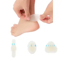 2шт анти-ношение наклейка пятки клей гидроколлоидный гель Пластырь от мозолей патч для педикюра Силиконовый гель Мягкая наклейка пятки