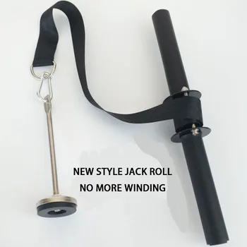 

Arm Exerciser Strength Trainer Forearm Jack Rod Load Rope Home Gym Equipment Black Jack Roll For Arms Strength Training