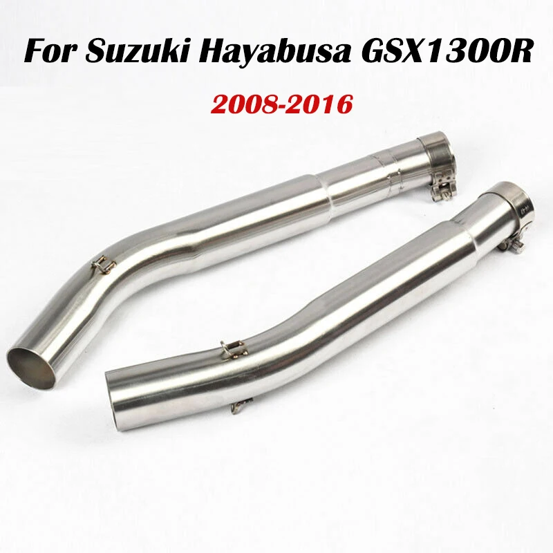 Выхлопная труба для мотоцикла диаметром 51 мм из нержавеющей стали Suzuki Hayabusa GSX1300R