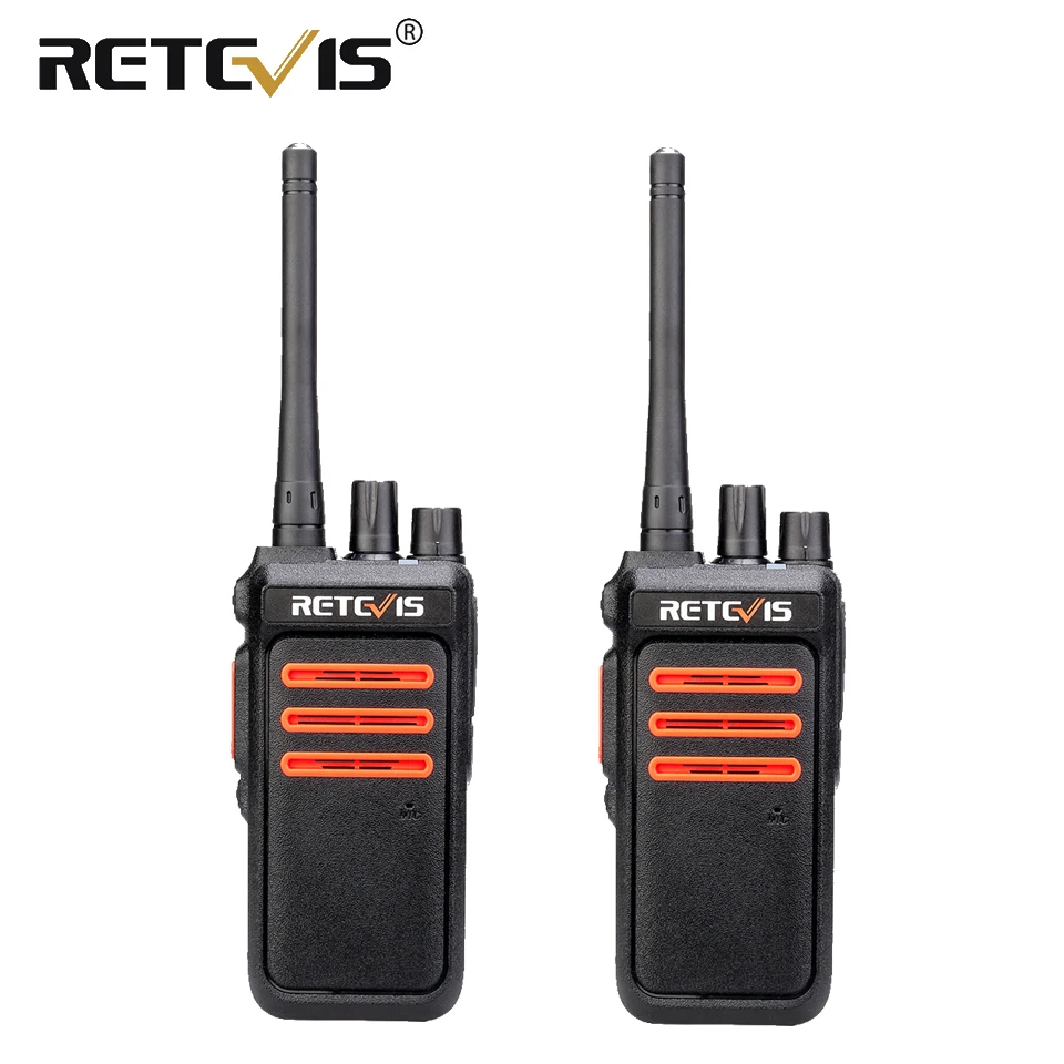 Рация Retevis RT76 GMRS 2шт 5 Вт Лицензированная двухсторонняя радиостанция