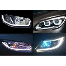 

DRL Car lights Bar DC 12V Daytime Headlight Hose LED Running light 6000K