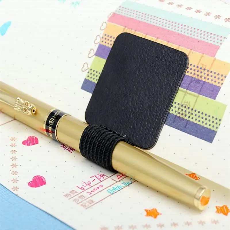 200pcs-Self-adhesive-Leather-Pen-Holder-with-Elastic-Loop-for-Notebooks-Journals-Planners-and-Calendars (5)