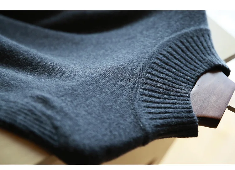 Вязаное длинное черное платье с длинным рукавом размера плюс, офисное Повседневное трикотажное платье, элегантное свободное платье-свитер, винтажное осеннее платье
