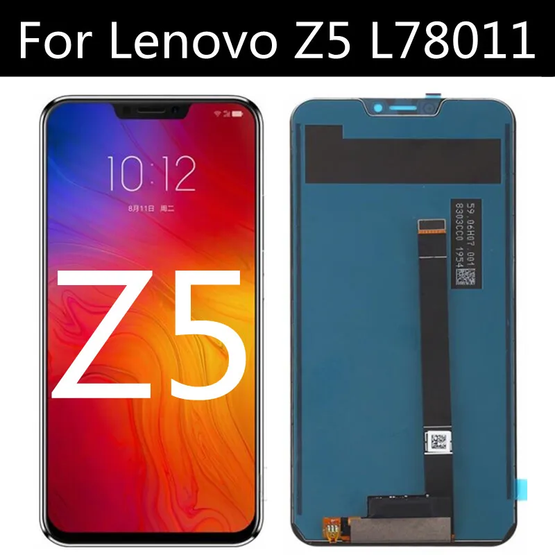 

For Lenovo Z5 L78011 L78012 LCD Display Touch Screen Assembly Replacement