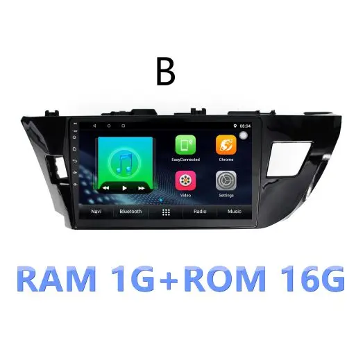 Серый 10' 2din автомобильный gps Радио навигатор 2G+ 3 2G Android мультимедийный плеер для toyota Corolla с радио BTstereo FM wifi - Цвет: Серый