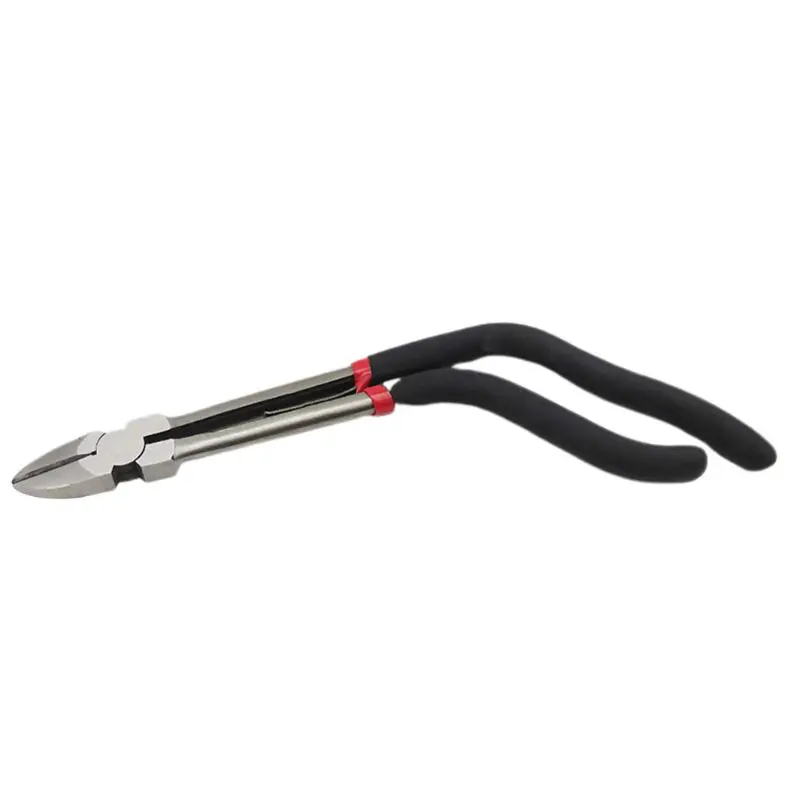 

Multifunction Extra Long Reach Double Joint Side Cutter Nippers Wire Cutting H7ED