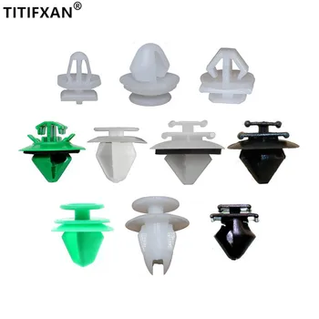 

10PCS Trunk door bright strip trim buckle clip for Citroen Triumph C5 C2 Peugeot 308 307 plastic fasteners