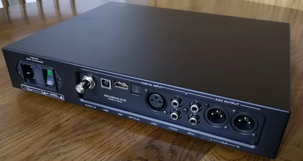 GoldenWave GDX II GD-X II AKM AK4497 DAC Декодер Усилитель для наушников USB COXIAL IIS XLR RCA Предварительный усилитель DSD512 PCM768