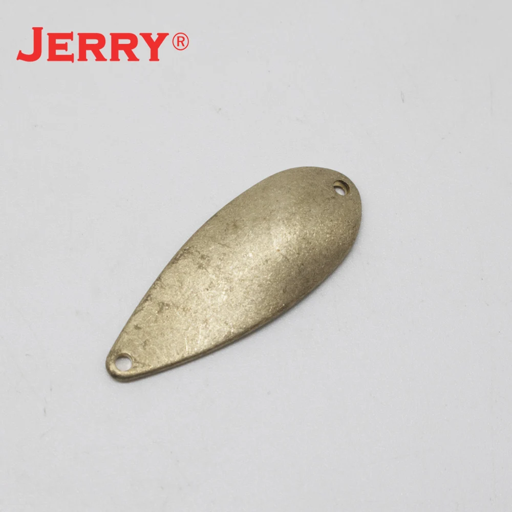Jerry Shengyu 2.5g 3.5g Unpainted Trout Spoon Bait Blank Stream Metal  Fishing Lures Perch Salmon Pike Pesca Spinner