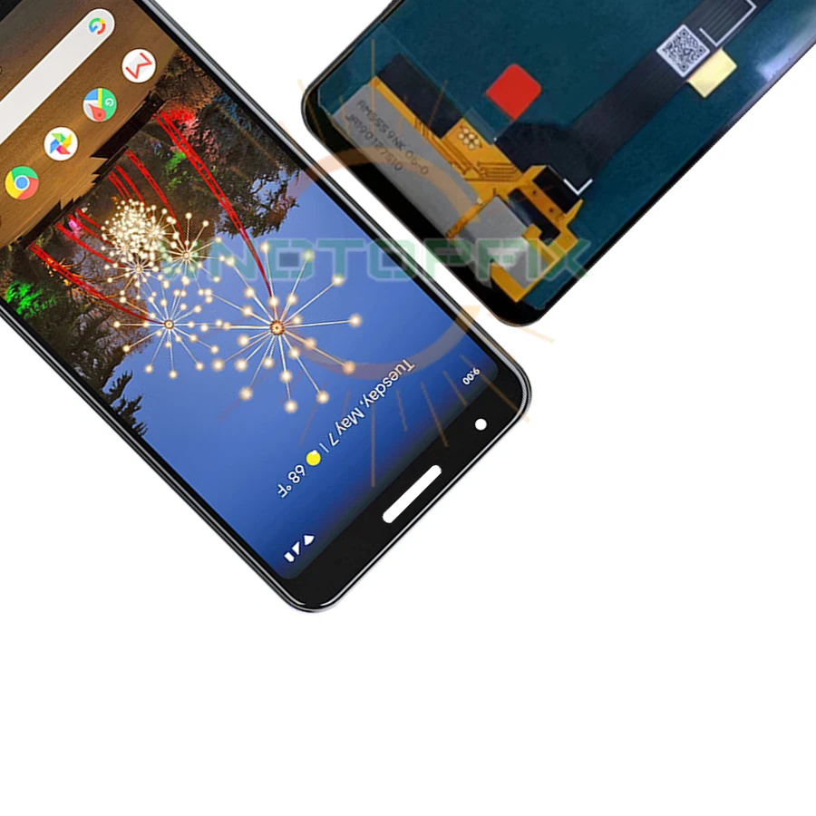 Оригинальный ЖК дисплей 5 6 дюйма AMOLED для Google Pixel 3A сенсорный дигитайзер экран G020A