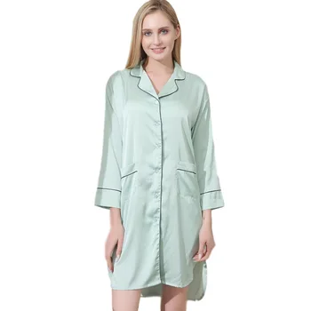 

Youhottest Women Sexy Silk Satin Robe Lingerie Night Wear Bathrobe SleepShirt