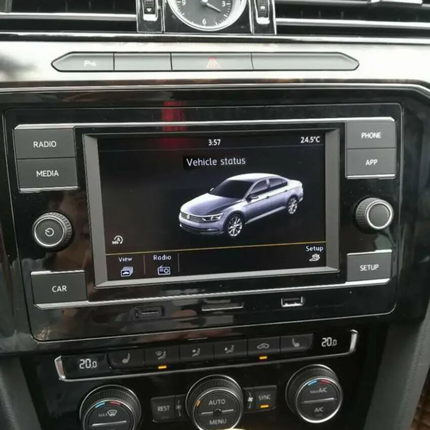 6," RCD330+ рамка для автомобильного радио Carplay Mirrorlink BT USB RVC для MQB Volkswagen PASSAT B8 GOLF 7