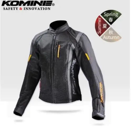 KOMINE JK-095 мотоцикл с мотоциклом костюм для всадника мужской внедорожный костюм для ралли езда гоночный костюм 19 - Цвет: Цвет: желтый