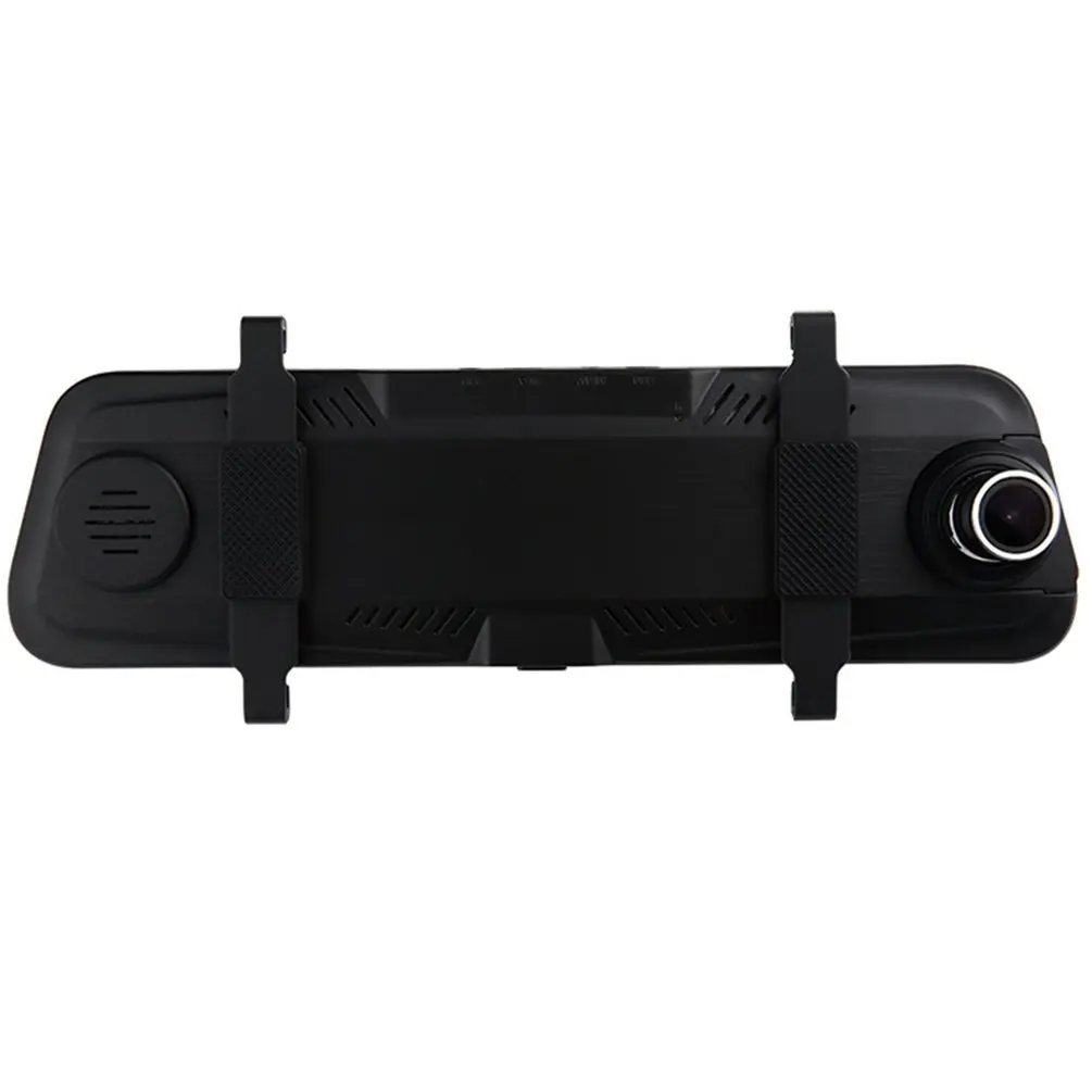 Потоковый медиа регистрирующее устройство на зеркале заднего вида 10 дюймов Hd Ночное видение с двойными линзами изображение заднего вида Профессиональный Высокое качество