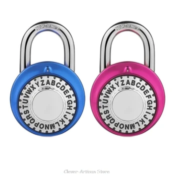 

Safe Fixed Letter Locks Turntable Rotating Password Steel Round Padlock Combination Security Keyless Lock Au 17 20 Dropship