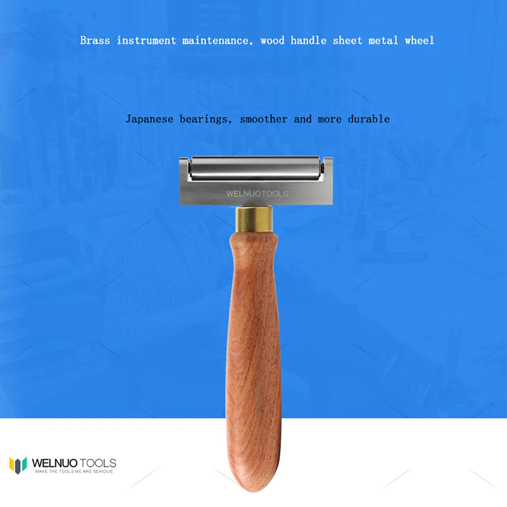 WELNUOTOOLS латунный ремонтный инструмент, Ремонтный ролик, небольшой роликовый флейта, инструмент для ремонта саксофона, инструмент для ремонта