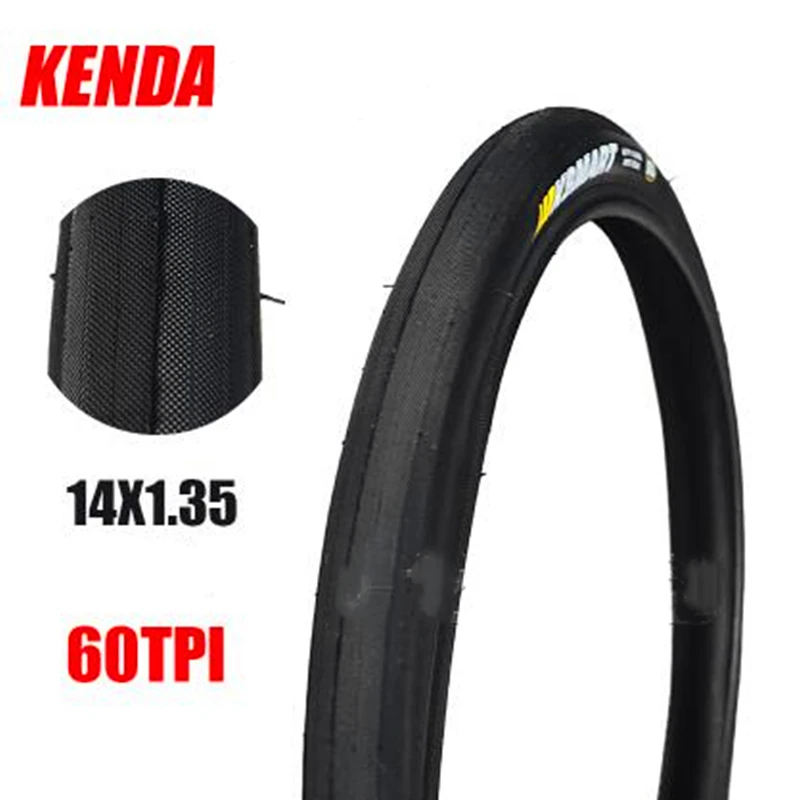 Велосипедные шины KENDA K1085 14 дюймов 16 x 1 35 60TPI тонкие подходят для FNHON складные