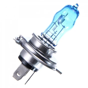 

Long Distance Headlight Bulbs Universal Replacement White Car HOD Front.Halogen Lamp Xenon 2pcs 12V H4