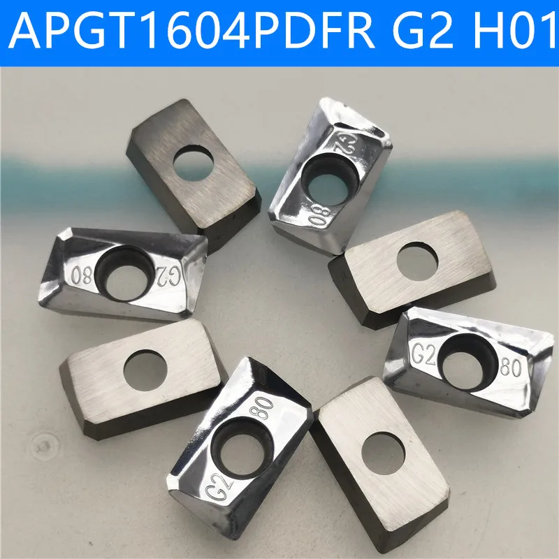 

100PCS APGT1604 PDFR G2 H01 APGT1604PDFR Aluminum Cutter Blade Milling Insert Cutting Tool Turning Tool CNC Tools