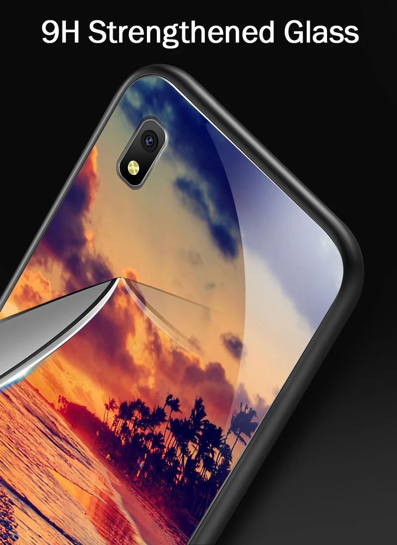 Для samsung Galaxy J4Plus M10 M20 M30 Note9 закаленное Стекло чехол A10 A20 A30 A40 A50 A6S A70 A8S A80 A90 противоударный чехол-держатель