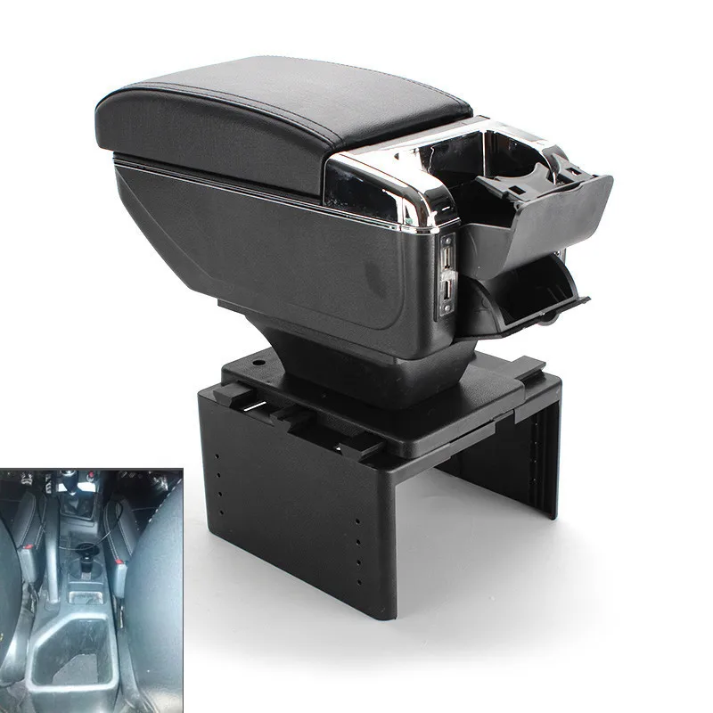 For Hyundai I20 armrest box central Store content Storage hyundai with cup holder ashtray USB interface | Автомобили и мотоциклы