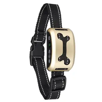 

USB Charging Ultrasonic Dog Training Collar Electronic Waterproof Dog Collar Stopping Bark Device