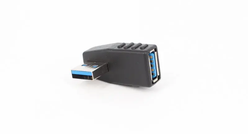 90 Degree Left Right Angled USB 3.0 A Male To Female Adapter Connector For Laptop PC Whosale&Dropship