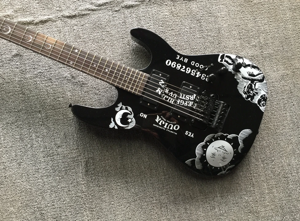 

Factory customization Black Electric Guitar