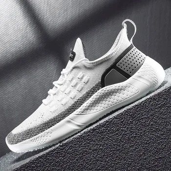 

Original Men's Shoes New Summer Sneakers for Man Soft Lightweight Hollow-out Slip-on Loafers Zapatos De Hombre Damping Adult