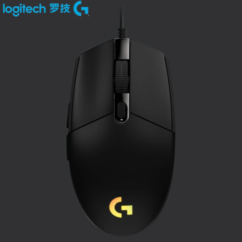 Новая игровая мышь Logitech G102 LIGHTSYNC RGB с 6 клавишами геймерская Проводная оптическая