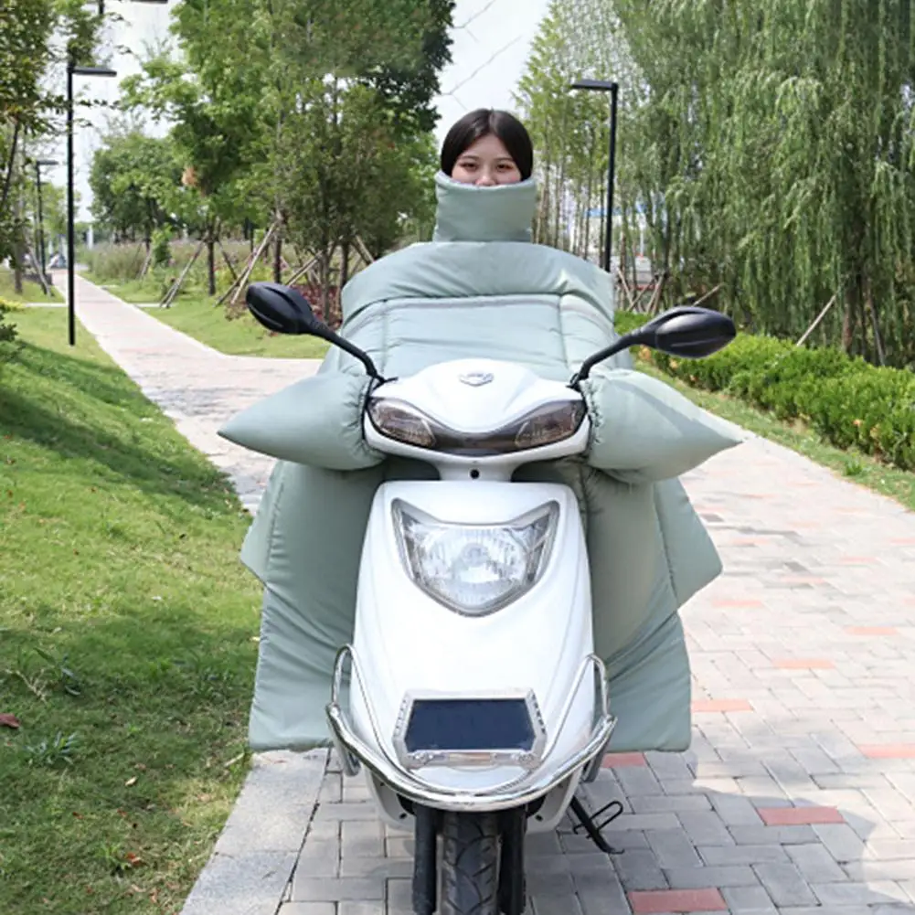 Dashboard скутер мотоцикл ветрозащитная Крышка ноги скутера утолщенная плюшевая