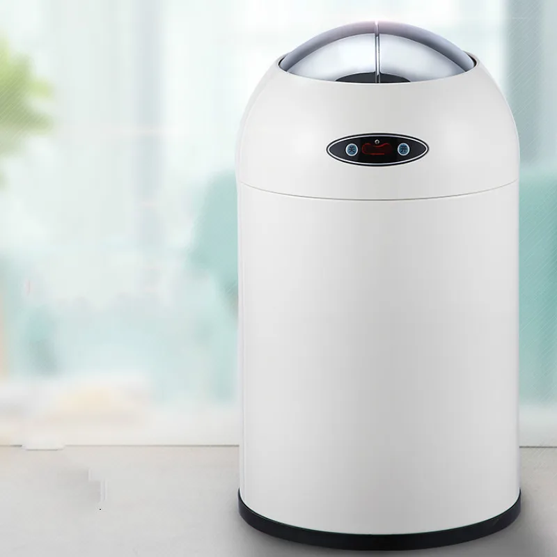 

Creative Smart Sensor Electric Garbage Can Home Automatic Living Room Bedroom Bathroom