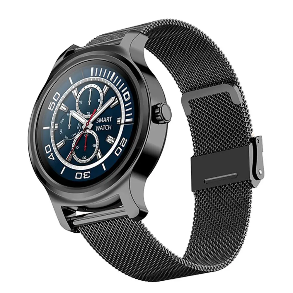 Steel Black R2 Смарт часы для мужчин Bluetooth монитор сердечного ритма часы вызов сообщение напоминание музыка Playe фитнес трекер - Цвет: Steel Black