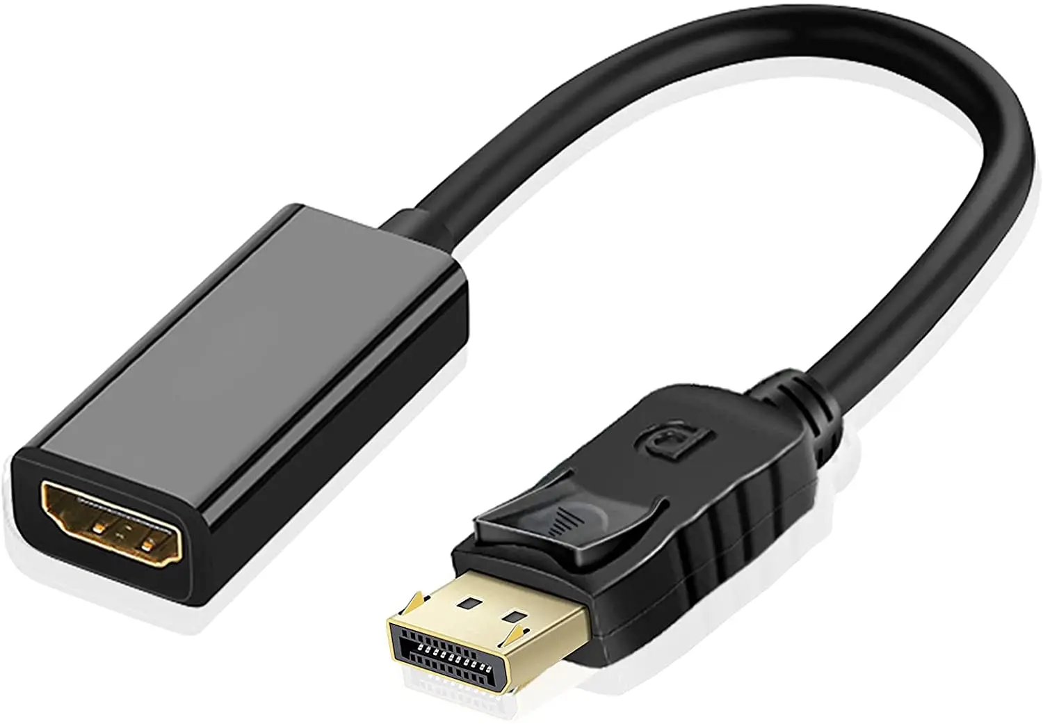 DP to HDMI-compatible Cable Adapter Male To Female For HP/DELL Laptop PC Display Port 1080P Cord Converter | Электроника