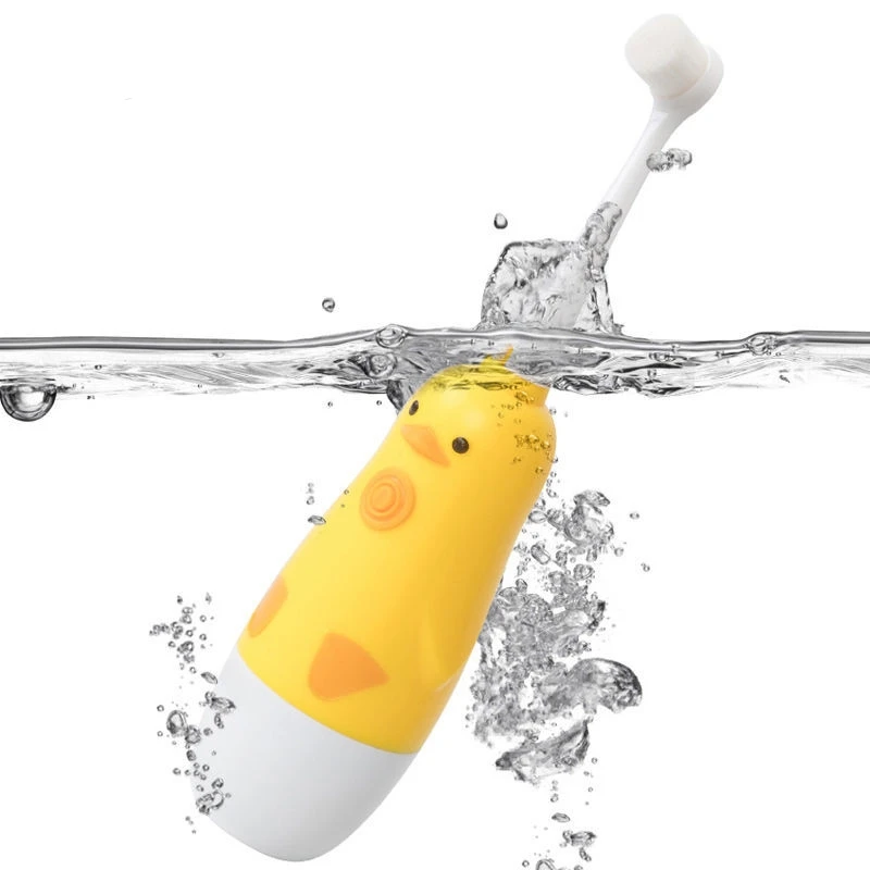 Children Cartoon B.Duck Battery Electric Toothbrush Sonic Soft Bristles Toothbrush Baby Timer Waterproof Automatic Brush Children Cartoon B.Duck Battery Electric Toothbrush Sonic Soft Bristles Toothbrush Baby Timer Waterproof Automatic Brush