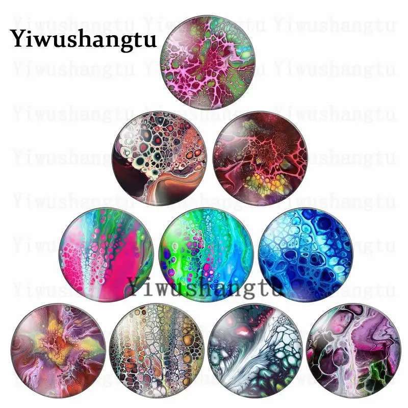 

Texture maps Beautiful form shape 12mm/20mm/25mm/30mm Round photo glass cabochon demo flat back Making findings