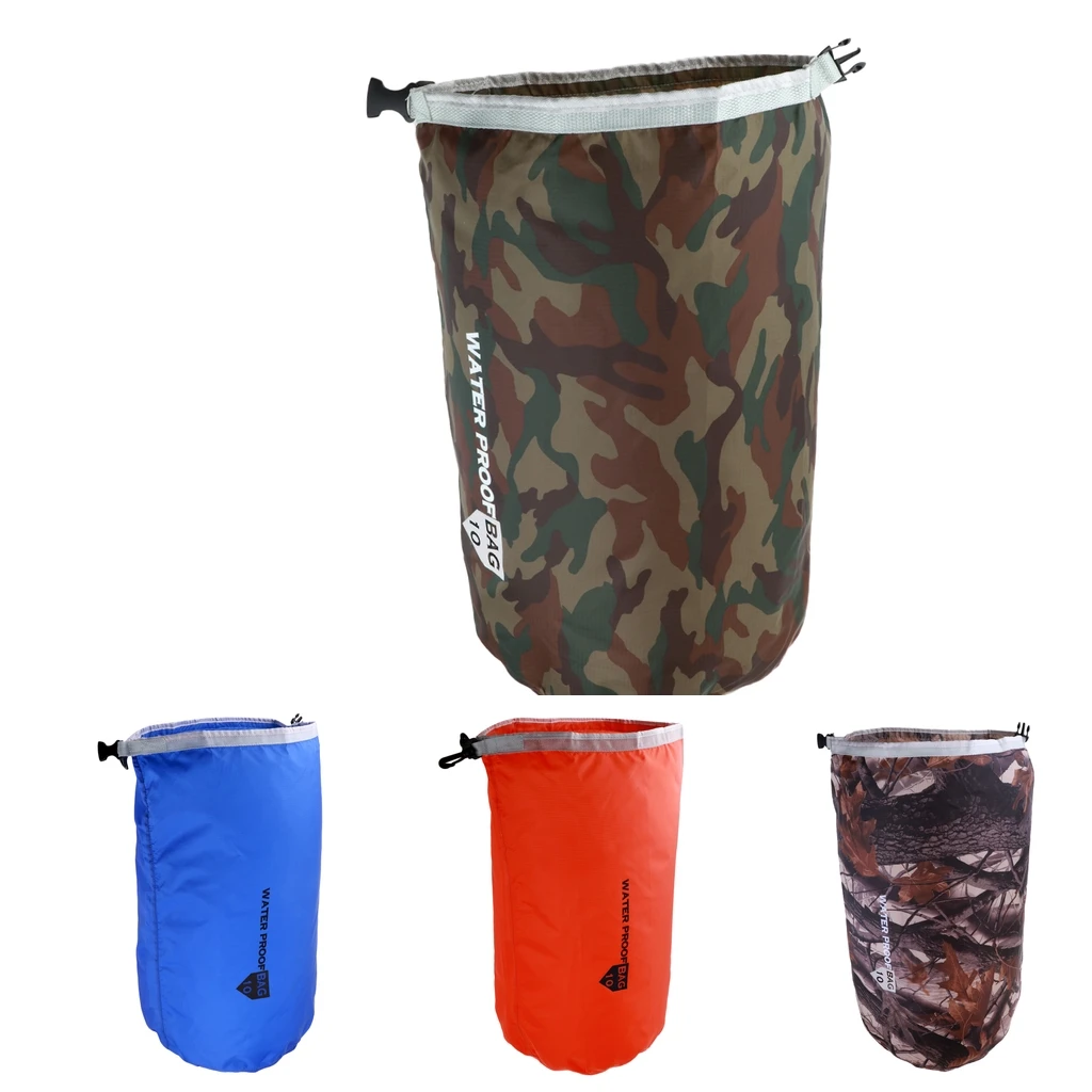 Waterproof Floating Dry Gear Bags Waterproof Dry Bag Sack 10L/20L/40L/70L for Beach Kayak Fishing Camping  Rafting Swimming