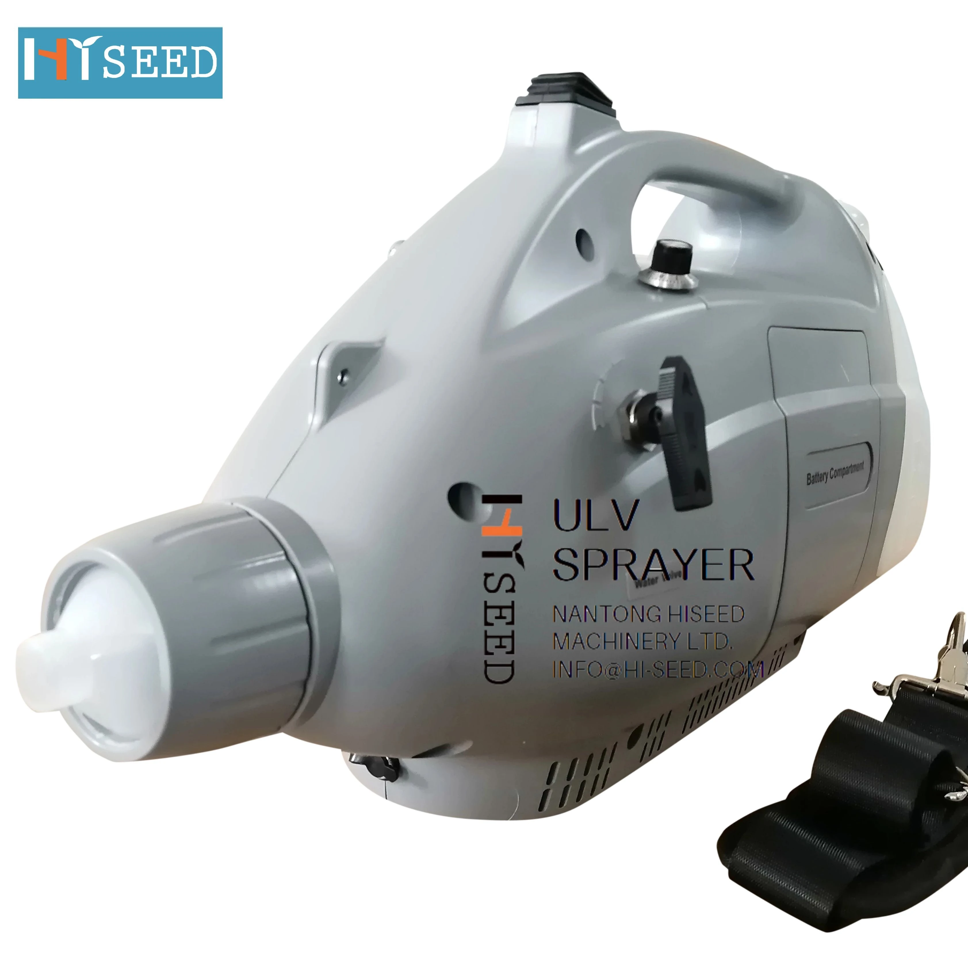 

Портативный Аккумуляторный распылитель мощности 48 В постоянного тока, беспроводной дезинфекционный генератор холодного тумана ULV