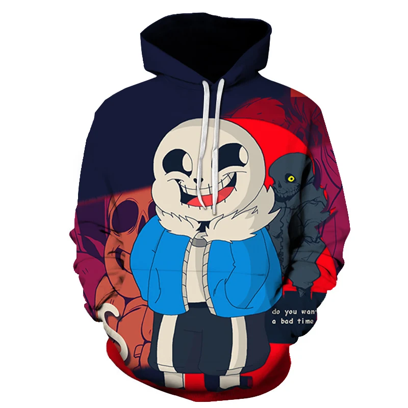 Электронные игры Undertale Sans 3d принт ужас для мужчин и wo мужчин Модная толстовка с капюшоном прекрасный стиль крутая модная Толстовка - Цвет: WNT-821
