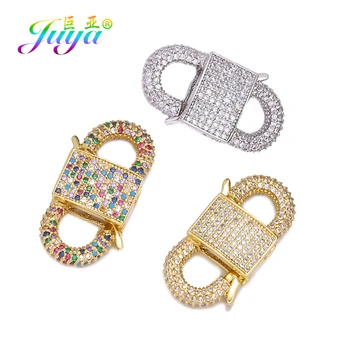 

Juya DIY Pendant Locket Handmade Decorative Screw Lock Clasps Accessories For Needlework Fastener Hanging Chains Jewlery Making