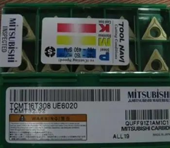 

NEW IN BOX MITSUBISHI TCMT16T308 UE6020 TCMT32.52 Carbide Insert 10PCS/box