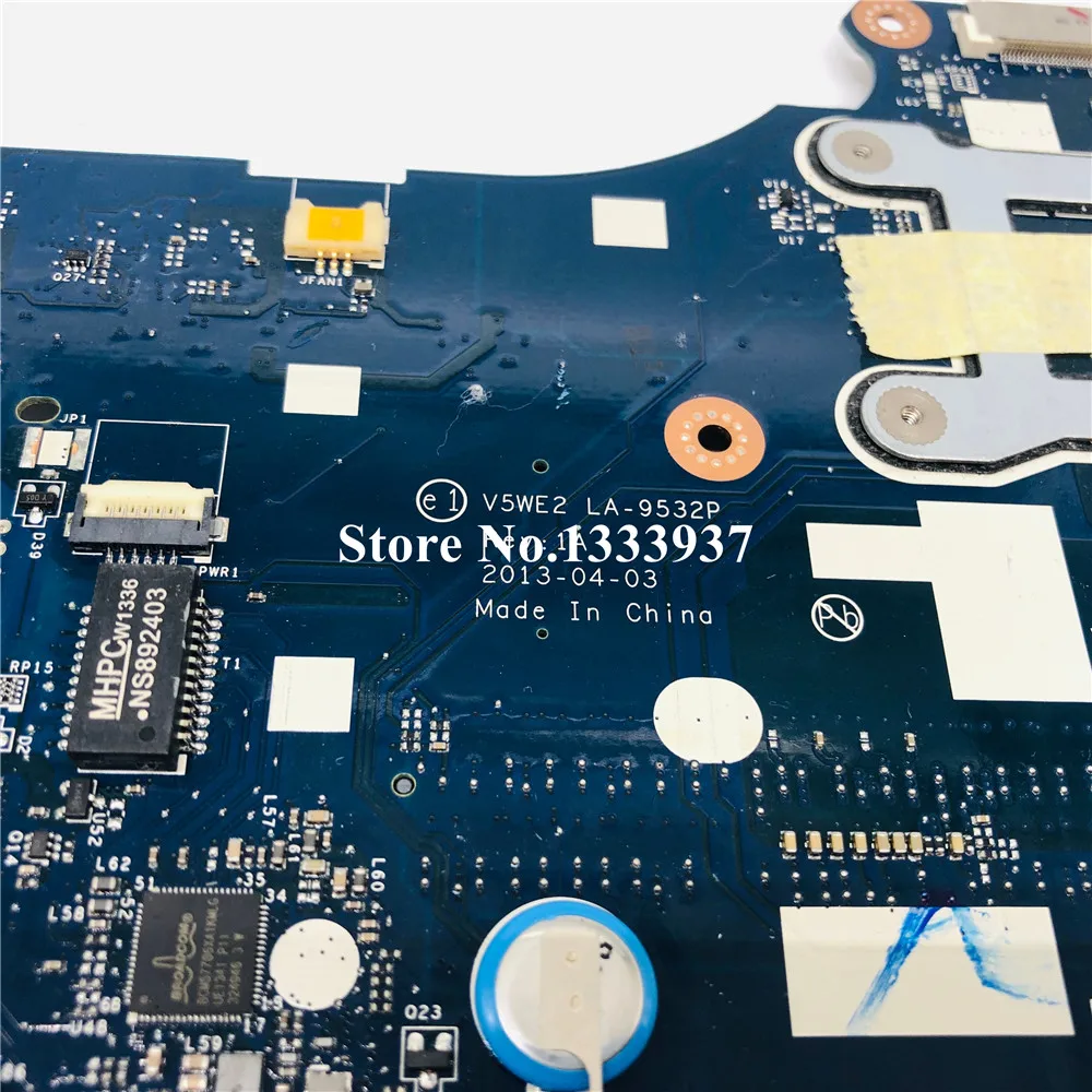 Для acer E1-572G E1-572 E1-532 E1-532G материнская плата V5WE2 LA-9532P Материнская плата ноутбука SR170 I5-4200U